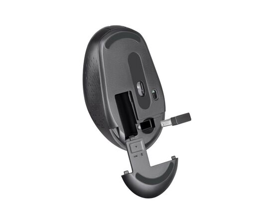 Мишка Defender Auris MB-027 Silent Wireless Grey (52029), зображення 3 Мишка Defender Auris MB-027 Silent Wireless Grey (52029), зображення 3