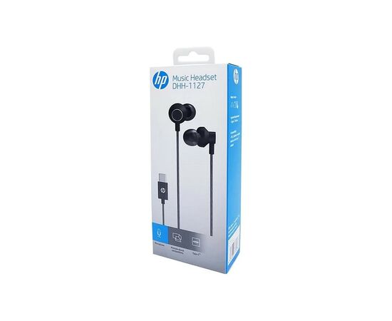 Наушники HP DHH-1127 Type-C Black (DHH-1127), изображение 4 Наушники HP DHH-1127 Type-C Black (DHH-1127), изображение 4