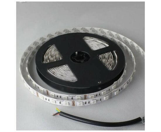 Светодиодная лента LED-STIL RGB 14,4 Вт/м 5050 60 діодів IP33 12V 180 lm кольорова (DFNRGB-60A-IP20), изображение 2 Светодиодная лента LED-STIL RGB 14,4 Вт/м 5050 60 діодів IP33 12V 180 lm кольорова (DFNRGB-60A-IP20), изображение 2