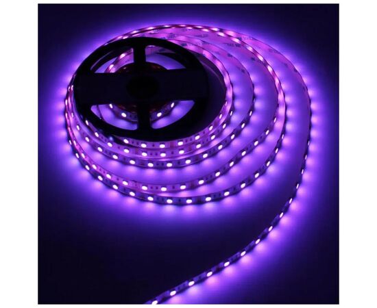 Светодиодная лента LED-STIL RGB 14,4 Вт/м 5050 60 діодів IP33 12V 180 lm кольорова (DFNRGB-60A-IP20), изображение 5 Светодиодная лента LED-STIL RGB 14,4 Вт/м 5050 60 діодів IP33 12V 180 lm кольорова (DFNRGB-60A-IP20), изображение 5