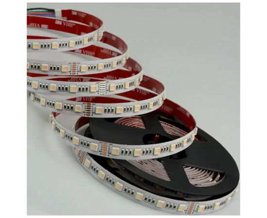 Світлодіодна стрічка LED-STIL RGB+CCT 24 Вт/м 5050 60 діодів IP33 24 Вольта 180 lm кольорова (DFP5050RGBWW-60P-IP20-24V-CCT)