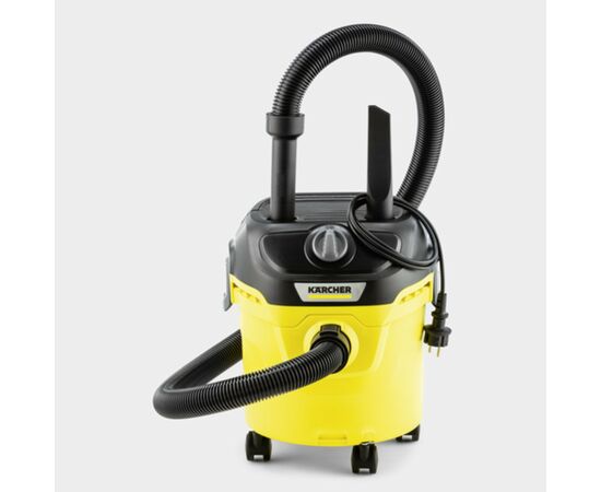 Пылесос строительный Karcher KWD 1 W V-12/2/18 1000 Вт, 12л, 2м, 3.580 кг (1.628-401.0), изображение 2 Пылесос строительный Karcher KWD 1 W V-12/2/18 1000 Вт, 12л, 2м, 3.580 кг (1.628-401.0), изображение 2