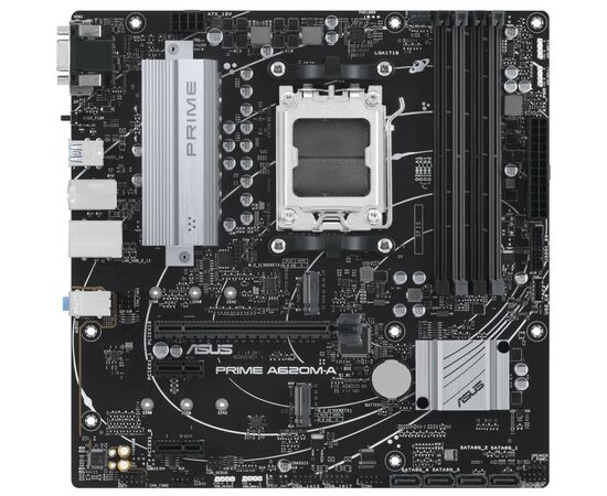 Материнська плата ASUS PRIME A620M-A-CSM, зображення 2 Материнська плата ASUS PRIME A620M-A-CSM, зображення 2