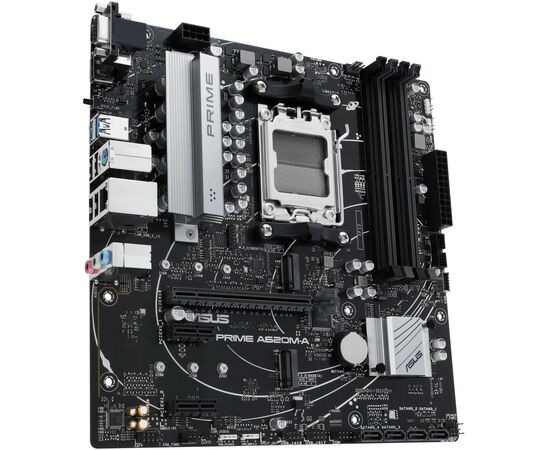 Материнська плата ASUS PRIME A620M-A-CSM, зображення 4 Материнська плата ASUS PRIME A620M-A-CSM, зображення 4