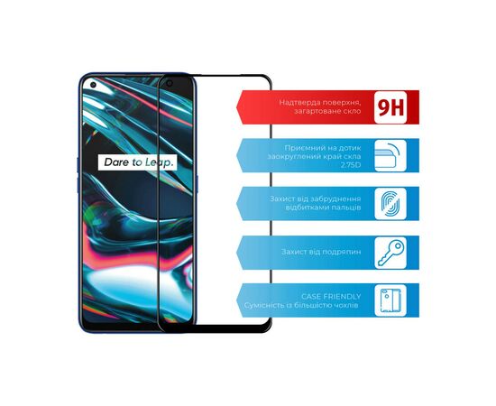Скло захисне ACCLAB Full Glue Realme 7 Pro (1283126508486), зображення 2 Скло захисне ACCLAB Full Glue Realme 7 Pro (1283126508486), зображення 2