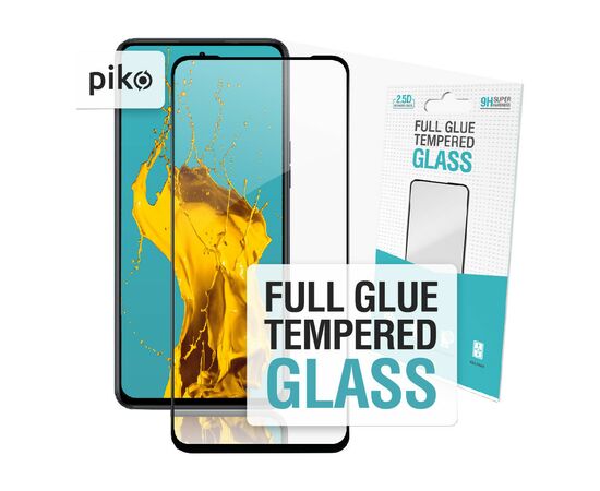 Скло захисне Piko Full Glue Tecno Camon 18 Premier (1283126529214)