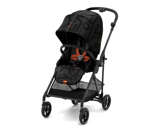 Коляска Cybex Коляска Melio Real Black (з бампером) (522002631)
