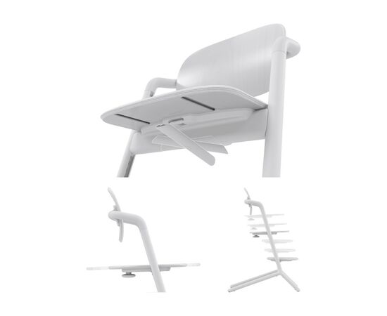 Стульчик для кормления Cybex Lemo All White (522001567), изображение 2 Стульчик для кормления Cybex Lemo All White (522001567), изображение 2