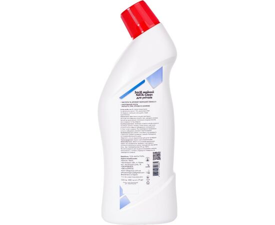 Средство для чистки унитаза Nata Group Nata-Clean 800 мл (4823112600885), изображение 3 Средство для чистки унитаза Nata Group Nata-Clean 800 мл (4823112600885), изображение 3
