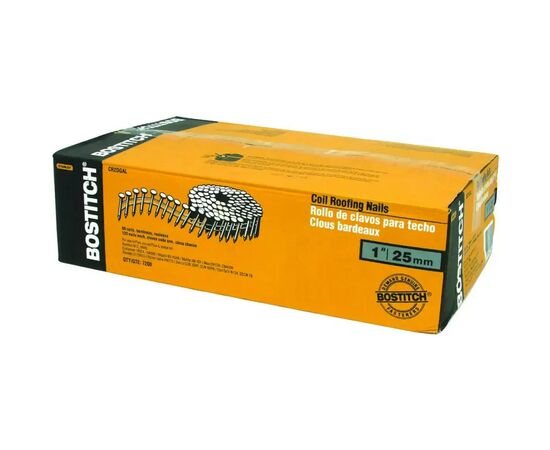 Цвяхи Bostitch тип CR, для обойм барабанного типу, L=25 мм, d=3.05 мм, d капелюшка 10.1 мм, 7200 шт (CR2DGAL), зображення 2 Цвяхи Bostitch тип CR, для обойм барабанного типу, L=25 мм, d=3.05 мм, d капелюшка 10.1 мм, 7200 шт (CR2DGAL), зображення 2