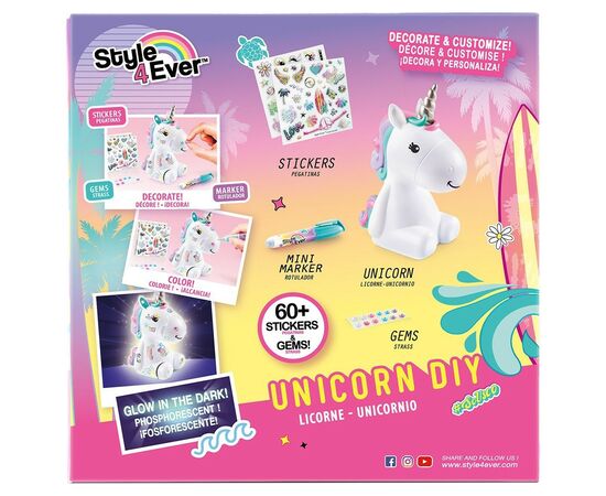 Набор для творчества Canal Toys Style 4 Ever Мой любимец - Единорог M (OFG106), изображение 4 Набор для творчества Canal Toys Style 4 Ever Мой любимец - Единорог M (OFG106), изображение 4