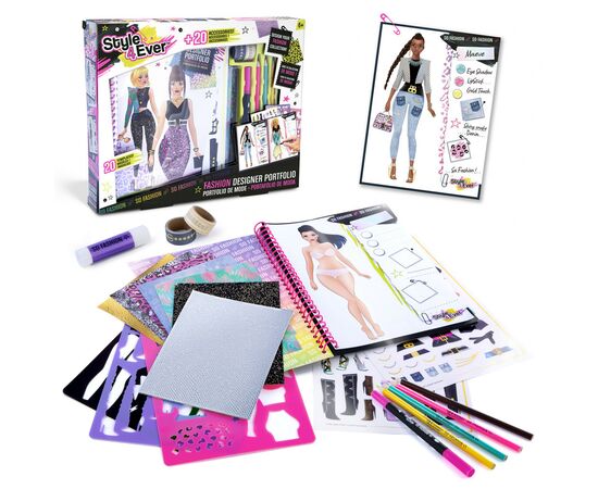 Набор для творчества Canal Toys Style 4 Ever Портфолио дизайнера (OFG253), изображение 3