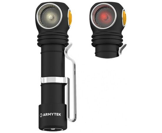 Фонарь Armytek Wizard C2 WR Marnet USB Red/White (F06901C), изображение 4 Фонарь Armytek Wizard C2 WR Marnet USB Red/White (F06901C), изображение 4