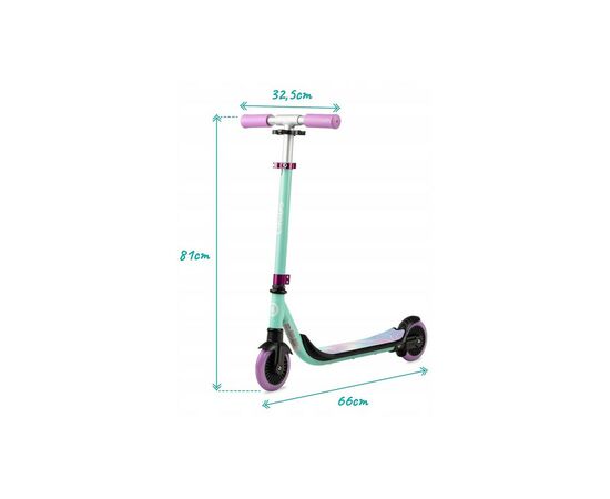 Самокат Qkids Bro pastel (HUBA00033), зображення 4 Самокат Qkids Bro pastel (HUBA00033), зображення 4