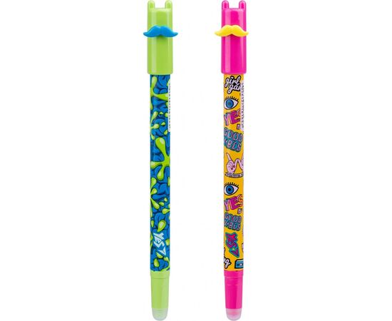 Ручка гелевая Yes пиши-стирай Mister Hipster 0,5 мм, синяя в ассортименте (411919), изображение 2 Ручка гелевая Yes пиши-стирай Mister Hipster 0,5 мм, синяя в ассортименте (411919), изображение 2