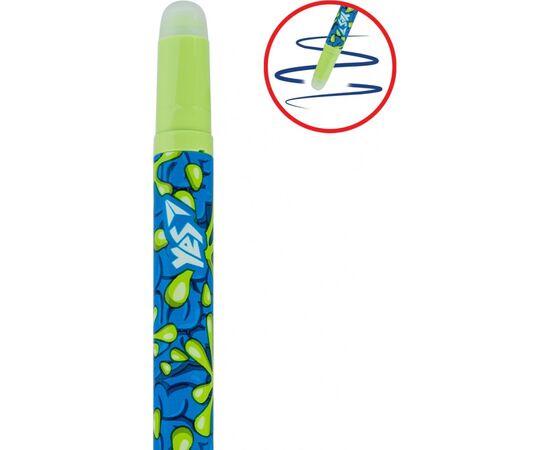 Ручка гелевая Yes пиши-стирай Mister Hipster 0,5 мм, синяя в ассортименте (411919), изображение 6 Ручка гелевая Yes пиши-стирай Mister Hipster 0,5 мм, синяя в ассортименте (411919), изображение 6