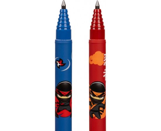 Ручка гелевая Yes пиши-стирай Ninja 0,5 мм, синяя в ассортименте (420397), изображение 4 Ручка гелевая Yes пиши-стирай Ninja 0,5 мм, синяя в ассортименте (420397), изображение 4