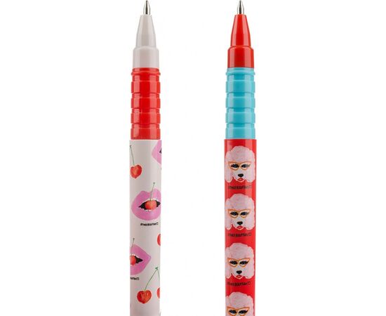 Ручка кулькова Yes Fancy синя (411944), зображення 2