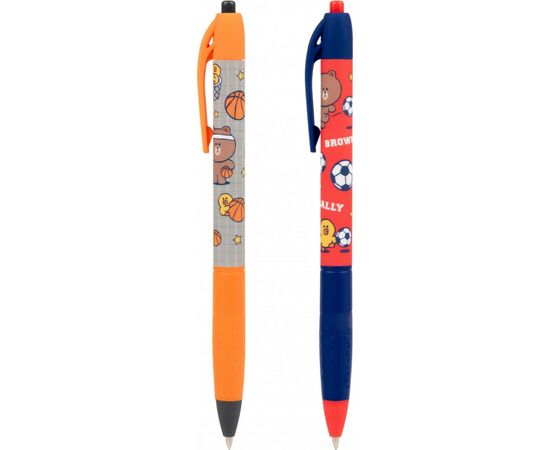 Ручка шариковая Yes Line Friends. Brown`s Sport Club автоматическая 0,7 мм синяя (412120), изображение 2 Ручка шариковая Yes Line Friends. Brown`s Sport Club автоматическая 0,7 мм синяя (412120), изображение 2