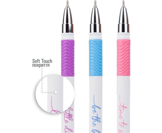 Ручка шариковая Yes Little diamond 0,7 мм синяя (412072), изображение 3 Ручка шариковая Yes Little diamond 0,7 мм синяя (412072), изображение 3