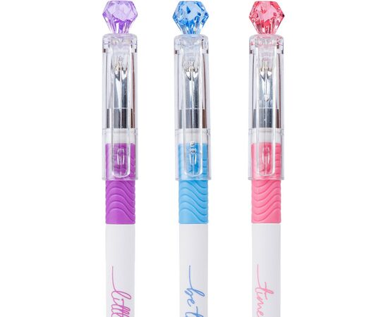 Ручка шариковая Yes Little diamond 0,7 мм синяя (412072), изображение 4 Ручка шариковая Yes Little diamond 0,7 мм синяя (412072), изображение 4