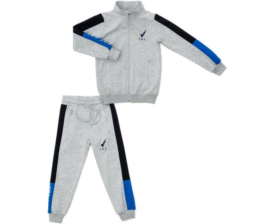 Спортивный костюм Joi с лампасами (P-109-110B-gray)