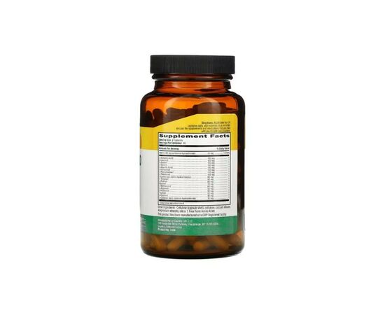 Вітамінно-мінеральний комплекс Country Life Комплекс Амінокислот з Вітаміном B6, Max-Amino Caps, 180 вегета (CLF-01496), зображення 2