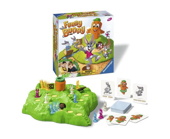 Настольная игра Ravensburger Веселый кролик (21558), изображение 2 Настольная игра Ravensburger Веселый кролик (21558), изображение 2