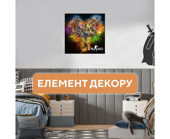 Пазл Ukropchik деревянный CS:GO А4 в коробке с набором-рамкой (CSGO A4), изображение 4 Пазл Ukropchik деревянный CS:GO А4 в коробке с набором-рамкой (CSGO A4), изображение 4