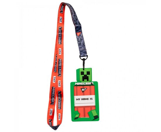 Бейдж Yes силиконовый на ленте Minecraft (940302), изображение 2 Бейдж Yes силиконовый на ленте Minecraft (940302), изображение 2