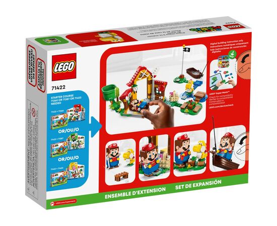 Конструктор LEGO Super Mario Пикник в доме Марио. Дополнительный набор (71422), изображение 9 Конструктор LEGO Super Mario Пикник в доме Марио. Дополнительный набор (71422), изображение 9