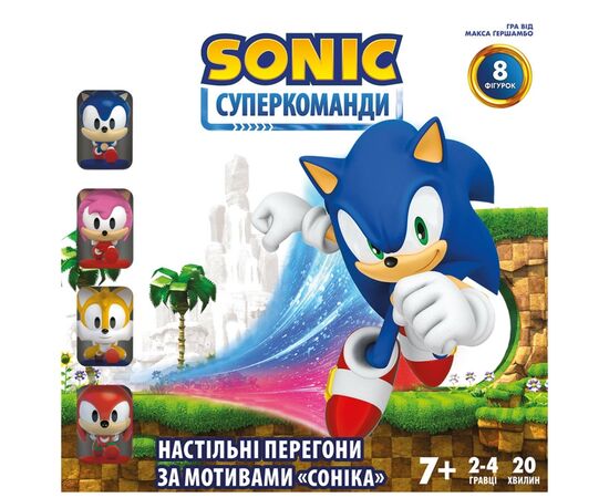 Настольная игра Geekach Games Соник. Суперкоманды (Sonic Super Teams) (FB11_2022JN), изображение 2 Настольная игра Geekach Games Соник. Суперкоманды (Sonic Super Teams) (FB11_2022JN), изображение 2