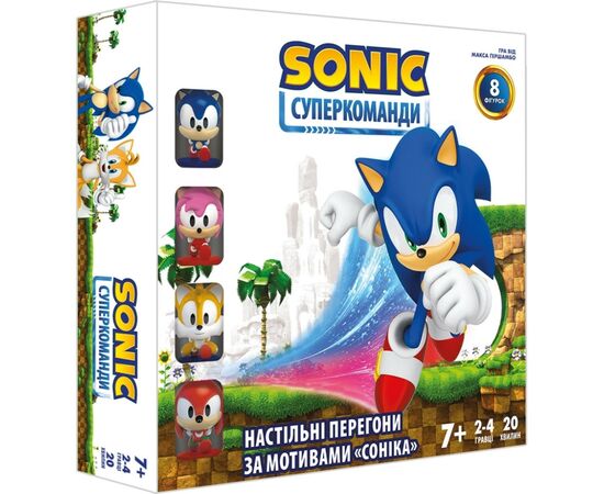 Настільна гра Geekach Games Сонік. Суперкоманди (Sonic Super Teams) (FB11_2022JN)