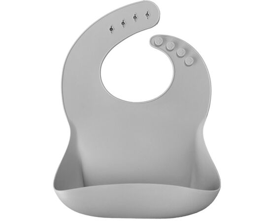 Слюнявчик MinikOiOi силиконовый 100% Basics-Bib 2 шт (River Green/Powder Grey) (101020067), изображение 4 Слюнявчик MinikOiOi силиконовый 100% Basics-Bib 2 шт (River Green/Powder Grey) (101020067), изображение 4
