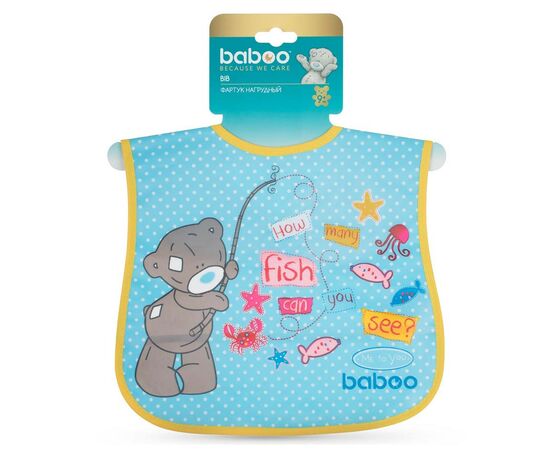 Слюнявчик Baboo Me to You, 3+ месяцев (синий) (11-101), изображение 4 Слюнявчик Baboo Me to You, 3+ месяцев (синий) (11-101), изображение 4