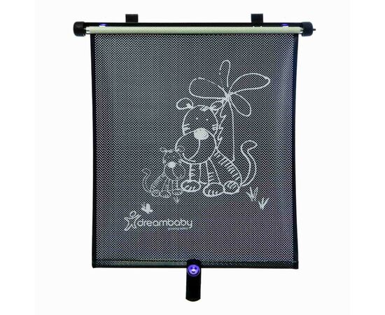 Солнцезащитный экран в автомобиль DreamBaby Zebra+Tiger (G238), изображение 2 Солнцезащитный экран в автомобиль DreamBaby Zebra+Tiger (G238), изображение 2