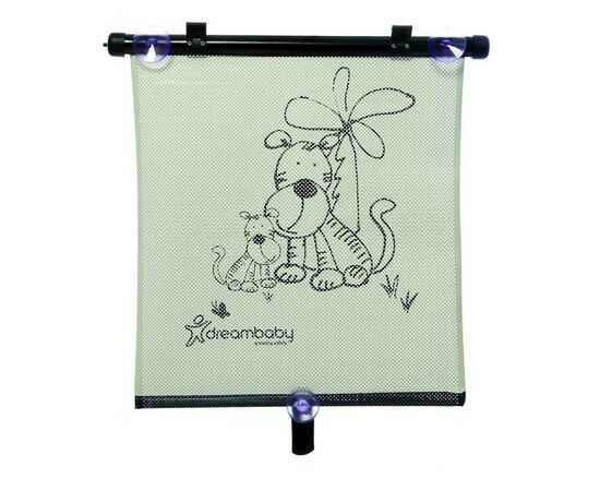 Солнцезащитный экран в автомобиль DreamBaby Zebra+Tiger (G238), изображение 3 Солнцезащитный экран в автомобиль DreamBaby Zebra+Tiger (G238), изображение 3