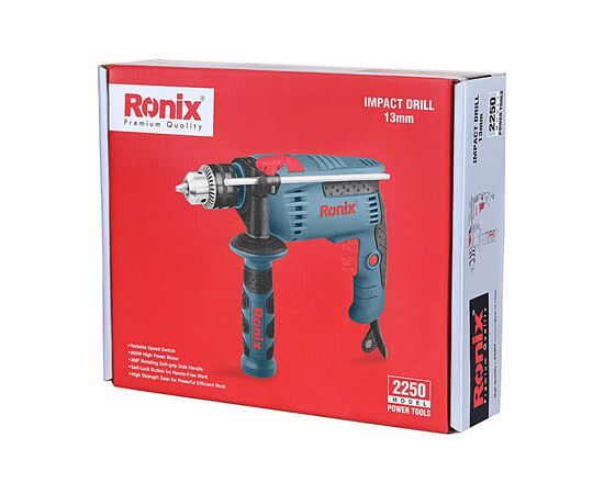 Дрель Ronix ударный 850Вт (2250), изображение 5 Дрель Ronix ударный 850Вт (2250), изображение 5
