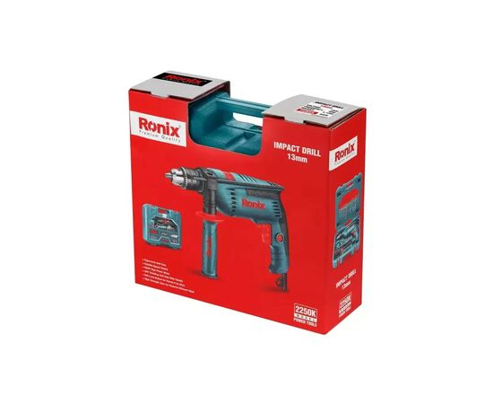 Дрель Ronix ударный 850Вт, набор (2250K), изображение 9 Дрель Ronix ударный 850Вт, набор (2250K), изображение 9