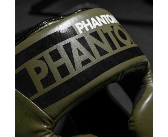 Боксерский шлем Phantom APEX Full Face Army Green (PHHG2402), изображение 4 Боксерский шлем Phantom APEX Full Face Army Green (PHHG2402), изображение 4