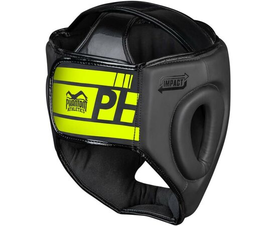 Боксерский шлем Phantom APEX Full Face Neon One Size Black/Yellow (PHHG2303), изображение 2 Боксерский шлем Phantom APEX Full Face Neon One Size Black/Yellow (PHHG2303), изображение 2