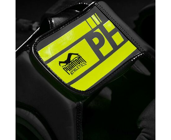 Боксерский шлем Phantom APEX Full Face Neon One Size Black/Yellow (PHHG2303), изображение 3 Боксерский шлем Phantom APEX Full Face Neon One Size Black/Yellow (PHHG2303), изображение 3