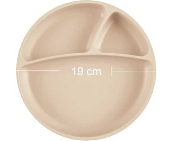 Тарелка детская MinikOiOi Portions - Bubble Beige (101050008), изображение 7