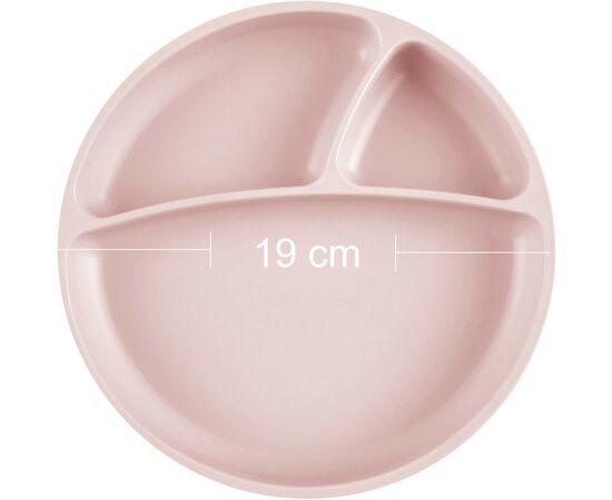 Тарелка детская MinikOiOi Portions - Pinky Pink (101050002), изображение 7 Тарелка детская MinikOiOi Portions - Pinky Pink (101050002), изображение 7