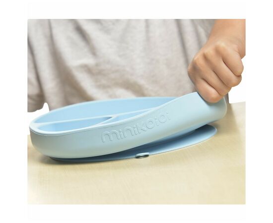 Тарелка детская MinikOiOi Portions - Powder Grey (101050004), изображение 3