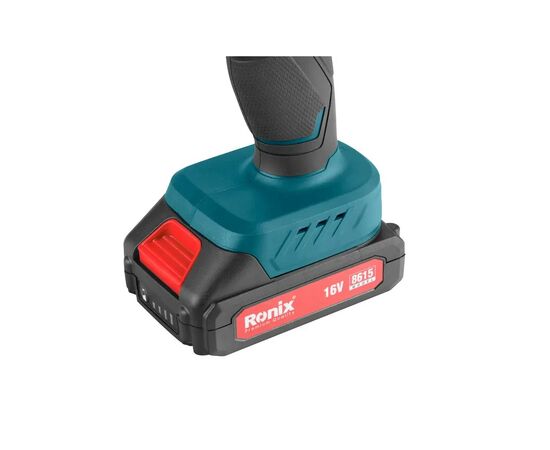 Шуруповерт Ronix аккумуляторный 16В, 1.5Ah x 2 (8615), изображение 5 Шуруповерт Ronix аккумуляторный 16В, 1.5Ah x 2 (8615), изображение 5