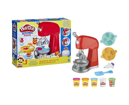 Набор для творчества Hasbro Play-Doh Очаровательный миксер (F4718), изображение 3 Набор для творчества Hasbro Play-Doh Очаровательный миксер (F4718), изображение 3