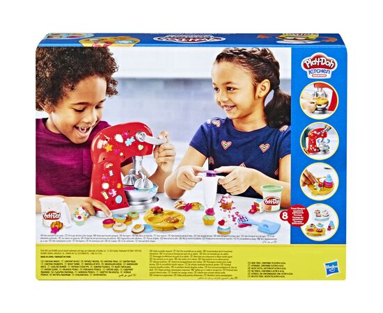 Набор для творчества Hasbro Play-Doh Очаровательный миксер (F4718), изображение 4 Набор для творчества Hasbro Play-Doh Очаровательный миксер (F4718), изображение 4