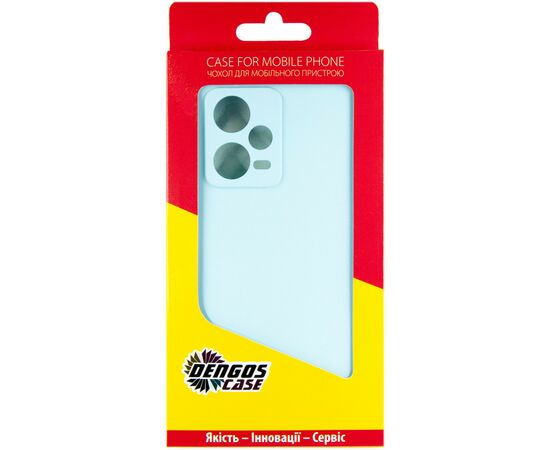 Чехол для мобильного телефона Dengos Soft Xiaomi Redmi Note 12 Pro 5G (ice blue) (DG-TPU-SOFT-32), изображение 3