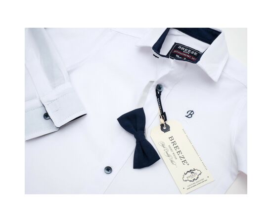 Рубашка Breeze школьная (G-406-98B-white), изображение 2 Рубашка Breeze школьная (G-406-98B-white), изображение 2